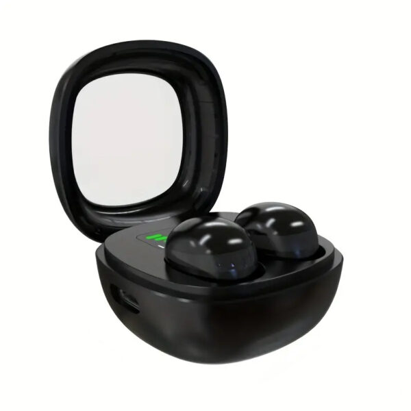 Ultra-Compact Wireless Earbuds, Touch Control, HiFi Stereo, LED Charging Case, Sweat-Resistant, Built-in Mic