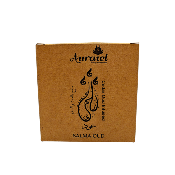 Salma Oud Agarwood Incense, Cedar & Oud Infused first grade Agarwood - Image 2