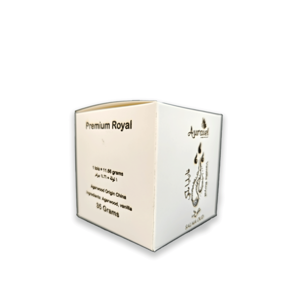 Oud Vanilla Royal Grade Agarwood Incense, Infused with Vanilla, 35 grams Long-Lasting Aroma - Image 4