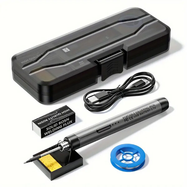 Wireless 8W Electric Soldering Iron, 5V, Rechargeable, Mini DIY Tool Kit