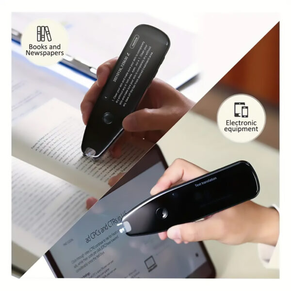 Smart Voice Translator Pen, Real-Time Scan & Translate, Comprehensive Dictionary, Business & Travel, Pen Design - Image 4