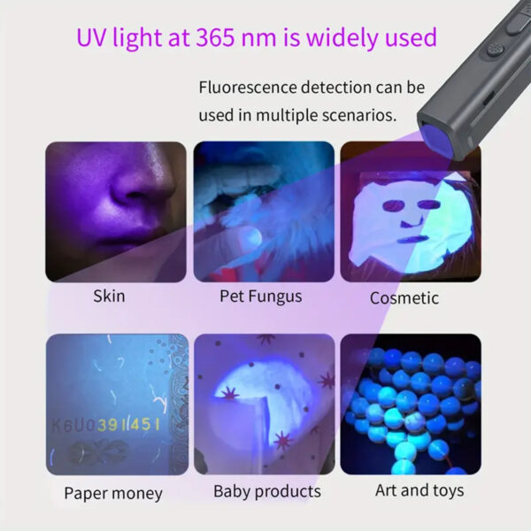 2 in 1 Dog Repellent with UV Light, Anti Barking Device for Pet Training, Portable Handheld - Image 3