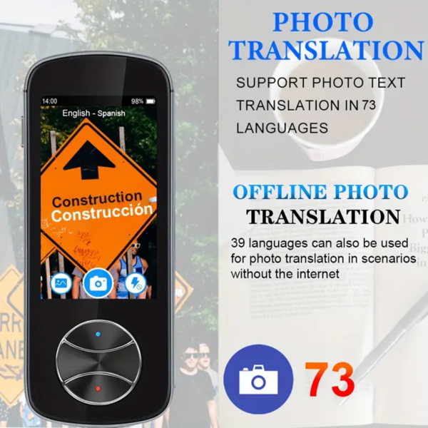 5-Way Portable Language Master Instant Real Time Translation 137 Languages and Accents - Image 5