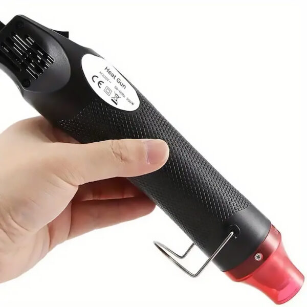 Hot Air Heat Gun, Multi-Function Hand-Held Heat Tool, Electric Power Temperature Blower, For DIY, Shrink Tubing, Soldering, Wrap Plastic, Rubber stamp - Image 5