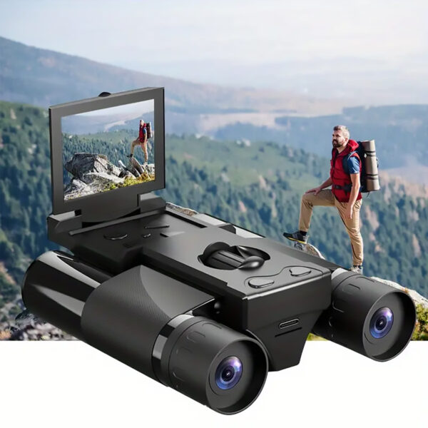 Digital Binocular Telescope with 2.5K Video, With Video Recording and Photography, Small and lightweight, Ideal for Outdoor Activities and Travel - Image 7