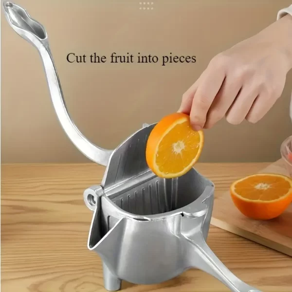 Manual Citrus Juicer, Aluminium Press for Oranges, Lemons and Pomegranates - Image 11