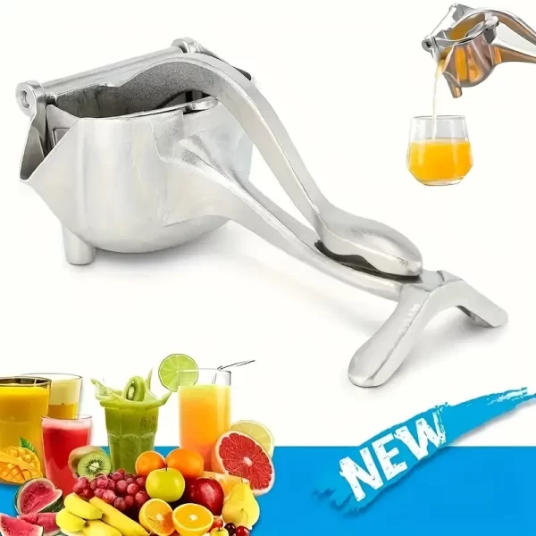 Manual Citrus Juicer, Aluminium Press for Oranges, Lemons and Pomegranates - Image 7