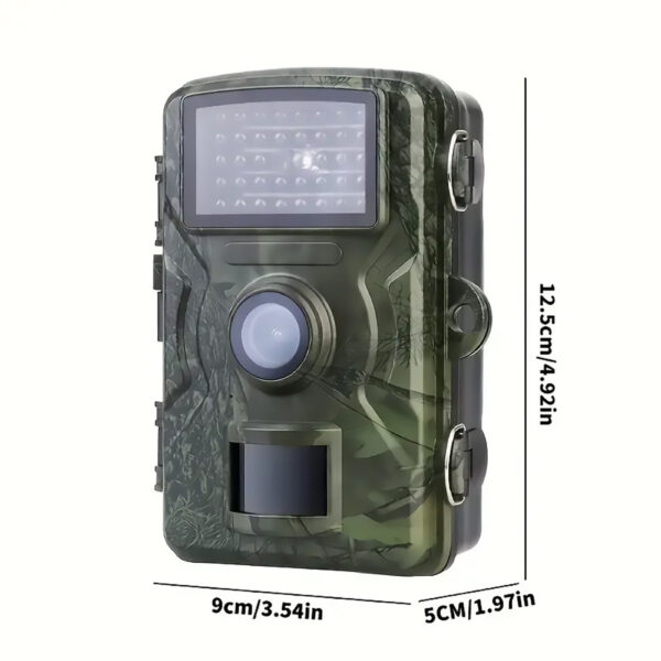 Wildlife Trail Camera, Night Vision, Outdoor Surveillance, Battery Operated, USB Compatible - Image 6