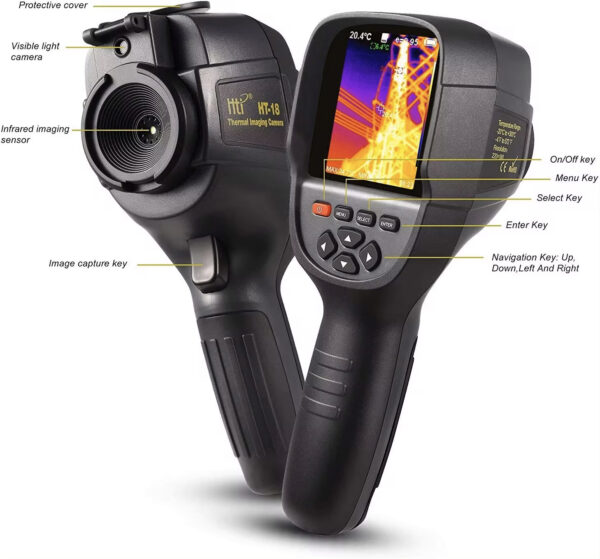 Water Leak / Car / Mobile Repair Detection Thermal Camera Handheld Hd Digital IR Infrared Scanners Thermal Imaging Cameras - Image 6